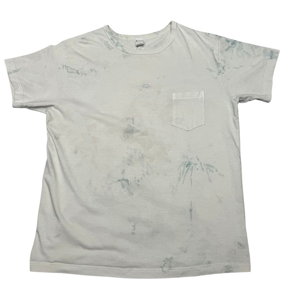 3Sixteen 3S Garment Dyed Short Sleeve Pocket T Shirt Tie Dye Men's XL